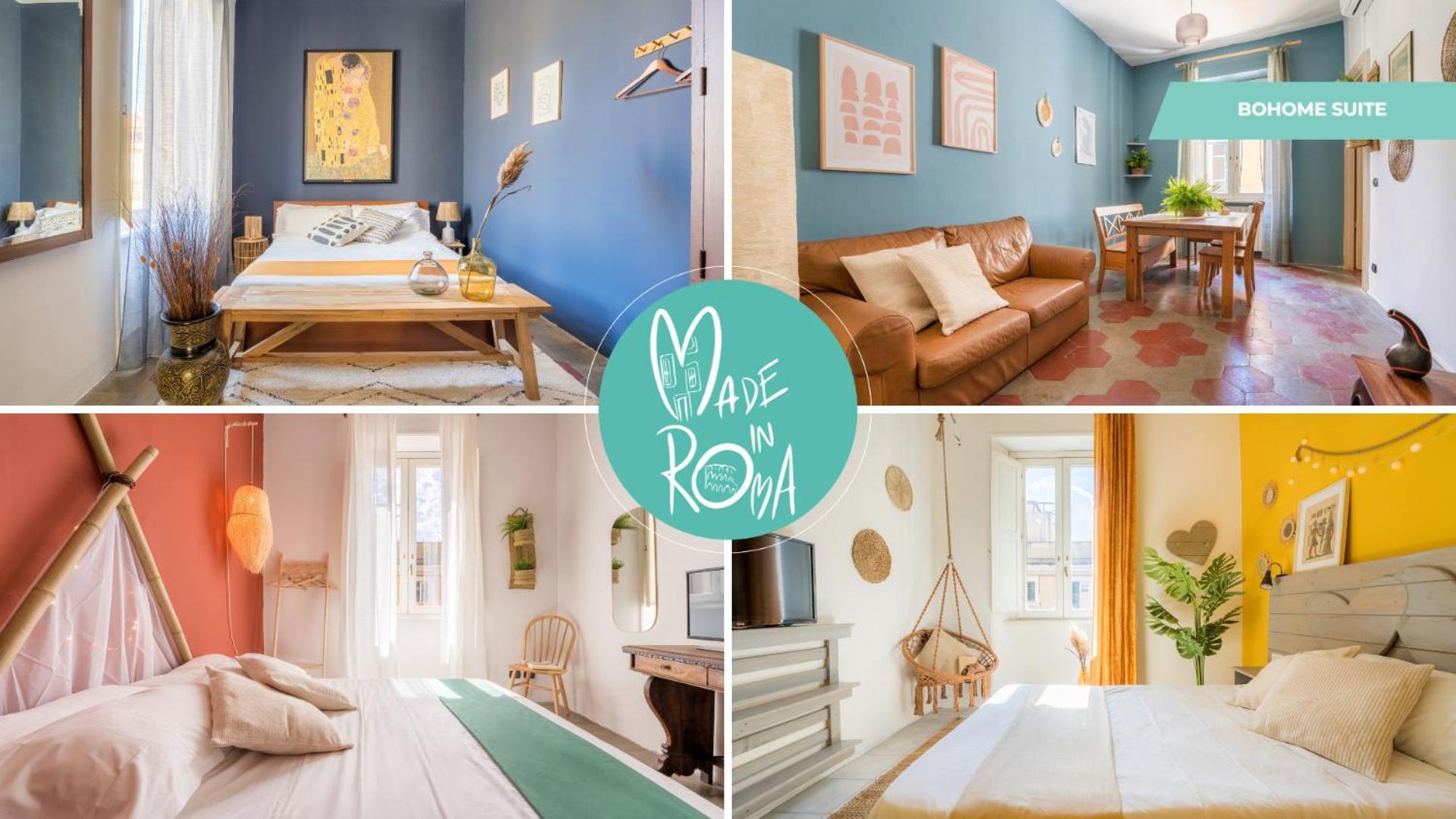 Bohome Suite - Ethnic Apt In The Center Of Rom Exteriör bild